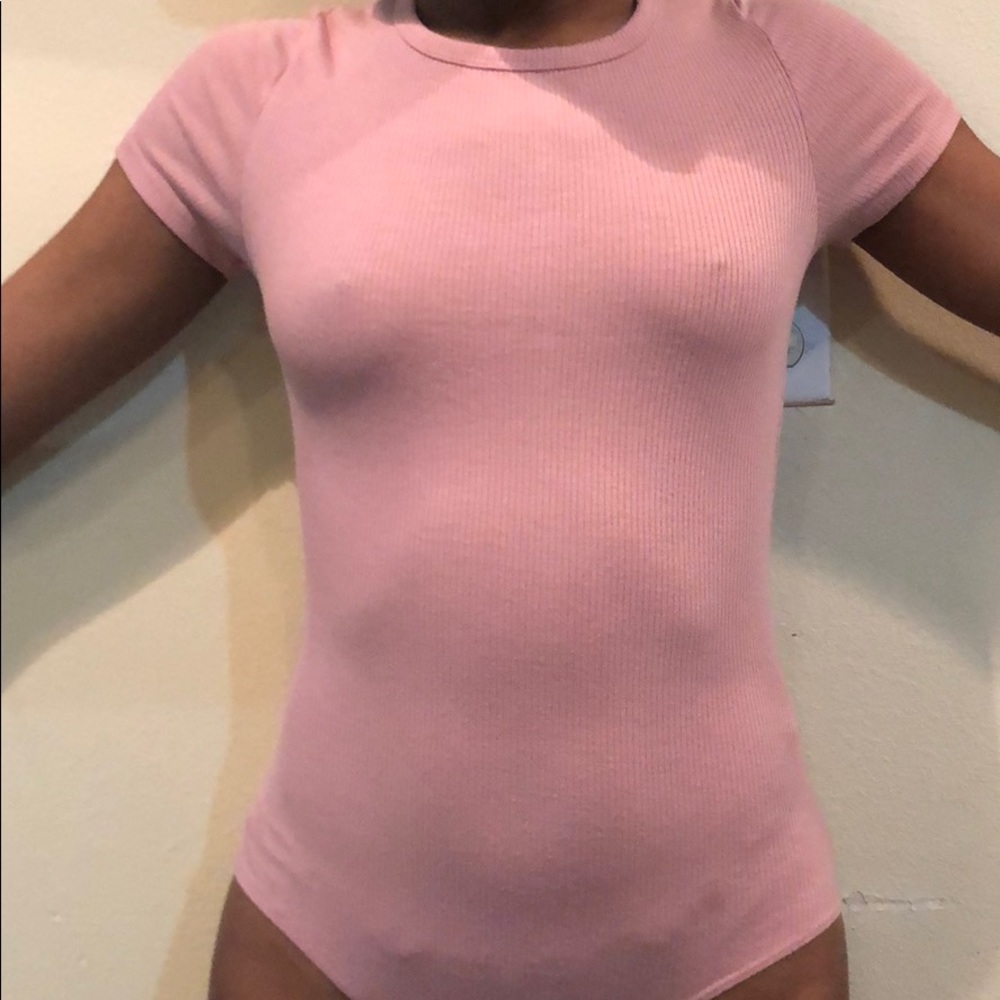 Summer pink bodysuit